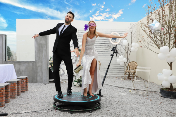 360° Photobooth Huren voor Bruiloften