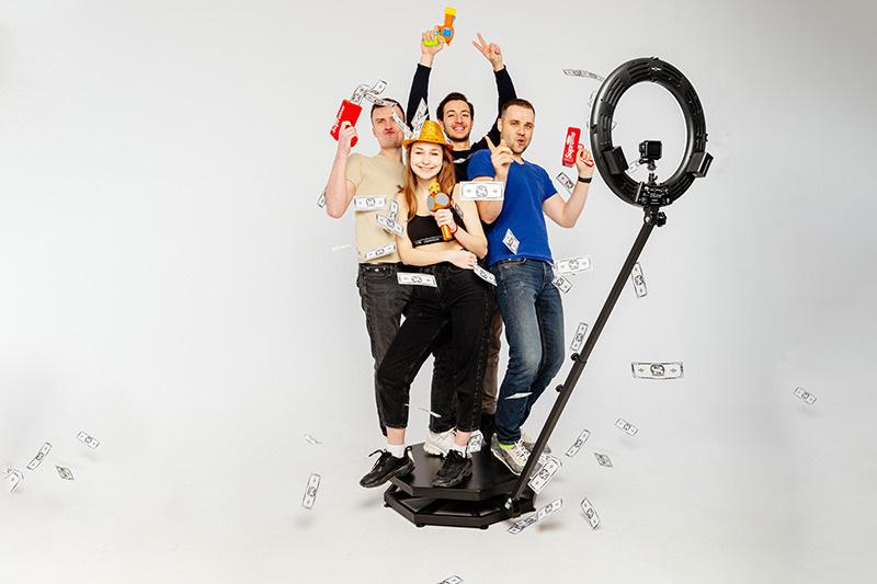 360° Photobooth Moment 3 - Huur voor uw evenement